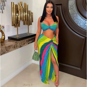 Poshbyv Women’s Skirt Set